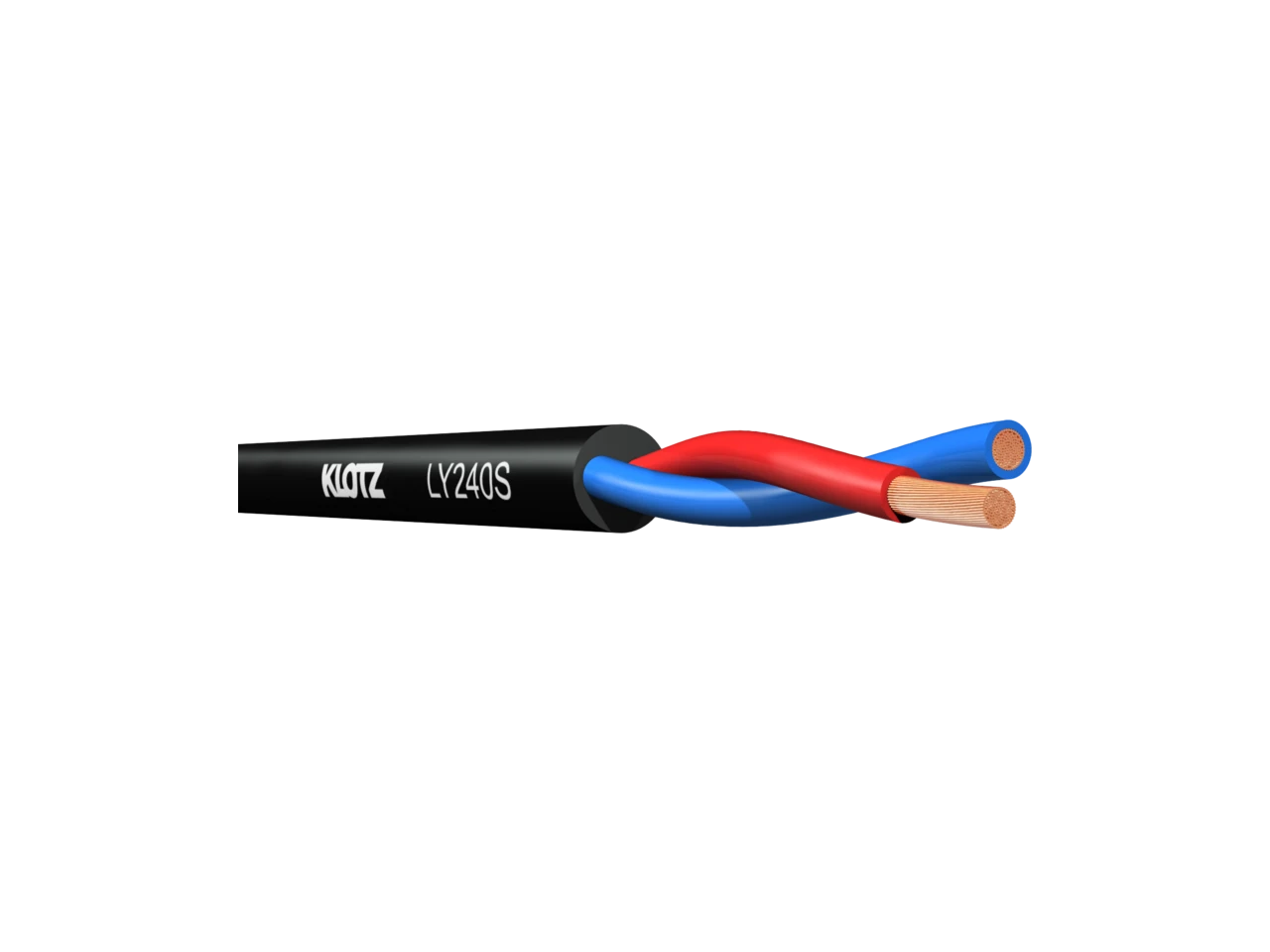 Klotz Cables LY240S 2x4q Meterware